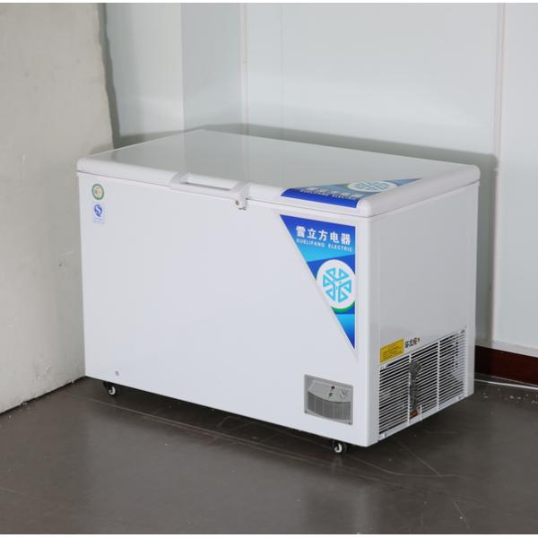 Top Open Commercial Deep Chest Freezer 220V Stainless Steel
