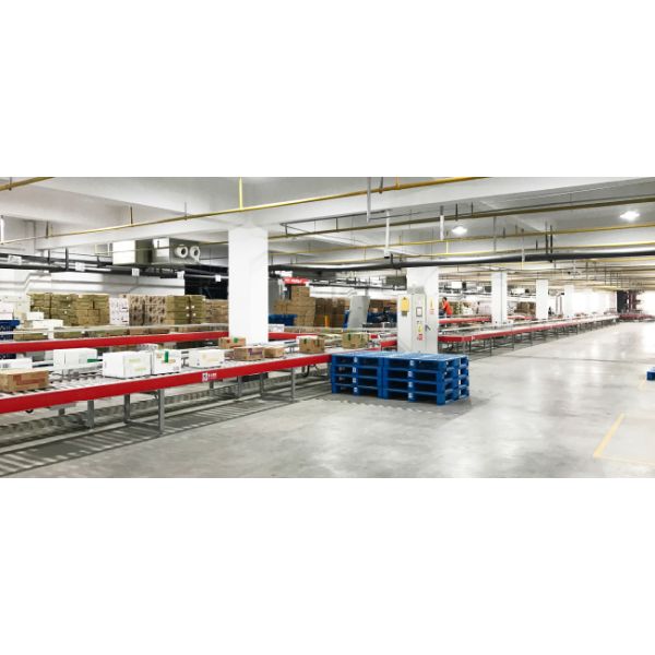 Carton Box Conveyor Sorting System Flexible Gravity Roller Conveyor System Logistics Sorting Warehouse Storage Rack