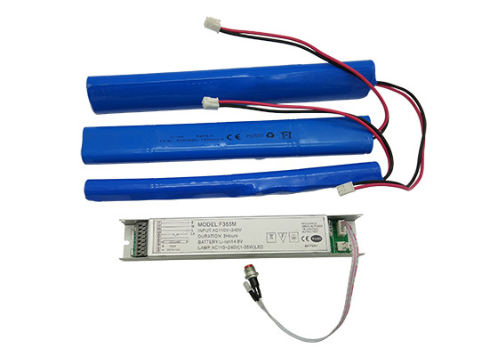 1-45W LED Emergency Light Power Supply Li-Ion Battery Rechargeable F355M