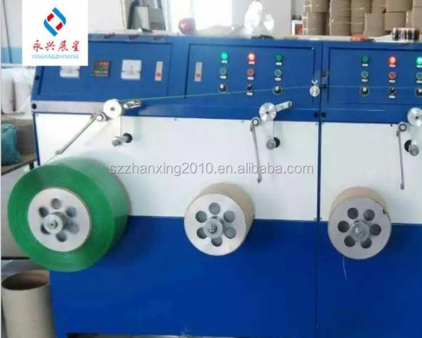 Máquina de enrolar banda de fixação controlada por PLC totalmente automática