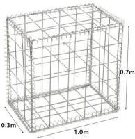 a resistência de corrosão de 1x0.3x0.7m soldou Mesh Gabion 5mm