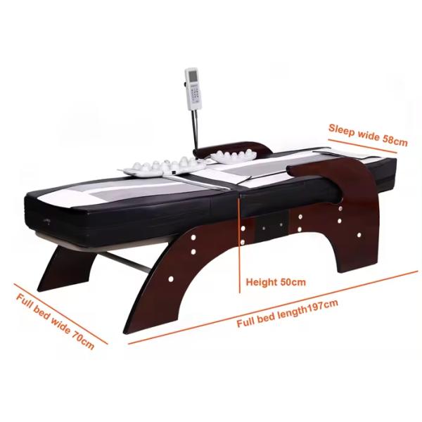 Nugabest Турманиевые массажные кровати N5 Боль в спине Термотерапия Мигун Автоматическое электрическое тепловое нефритовое массажное кровати