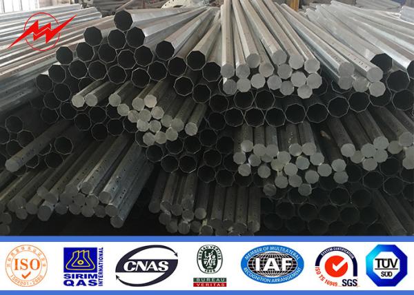 Wind Proof 32m Electrical Power Transmission Poles For Outside Electrical Distribution Line