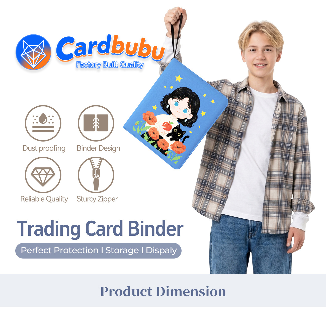 Custom 900 Pocket Card Binder Manufacturer for Game Companies OEM Orders Factory