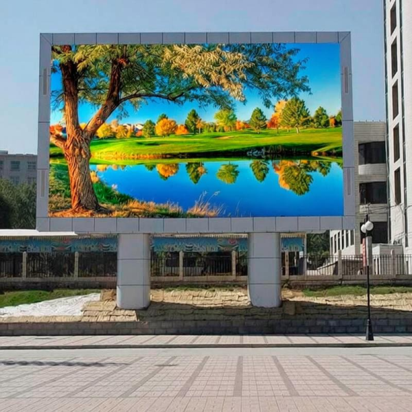 P8 Outdoor LED Screen Panel Storefront Double Sided Billboard Commercial Promotion ABXING OF