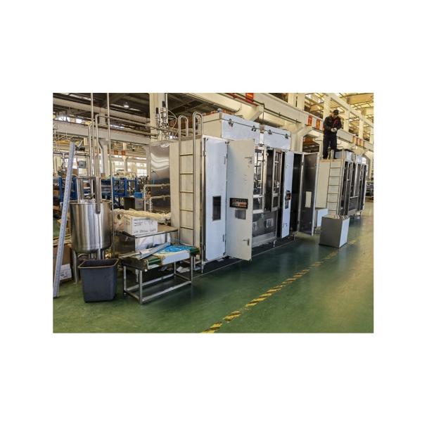2800 KG Plastic Packaging Material Aseptic Packing Machine with Double Filling Nozzle