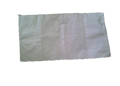 Plain PP Woven Industrial Sand Bags / Large Construction Sand Packing Bags