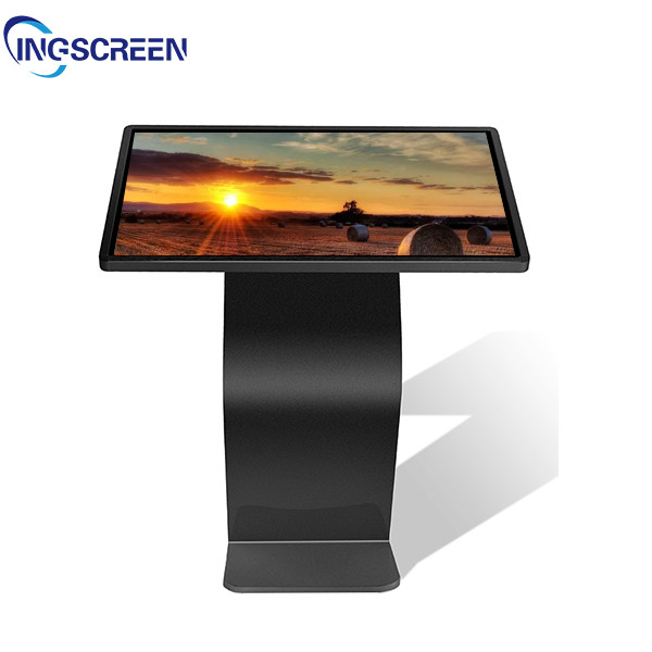 Interactive Lcd Digital Signage IR Touch Screen Kiosk Display Advertising 500cd