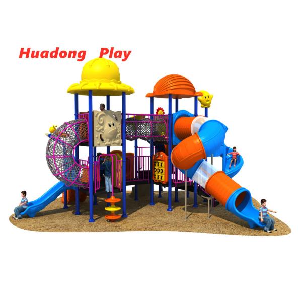 Animal Outdoor Playground Slides Equipment For Residential Area / Kindergarten