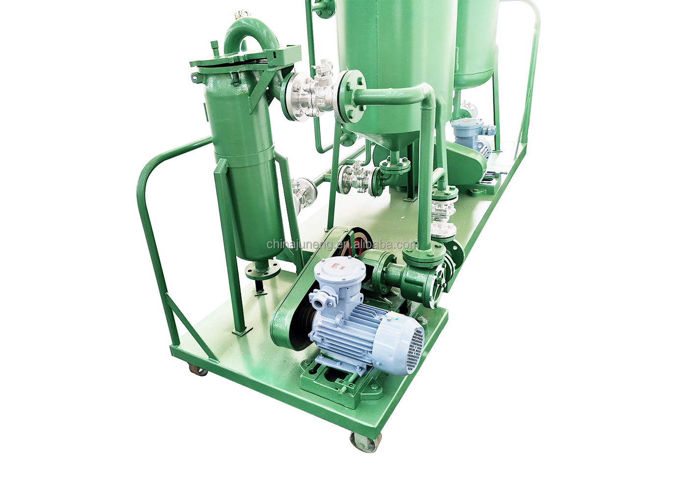 Automatic Discharge Vertical Pressure Leaf Filter with Mixing Tank