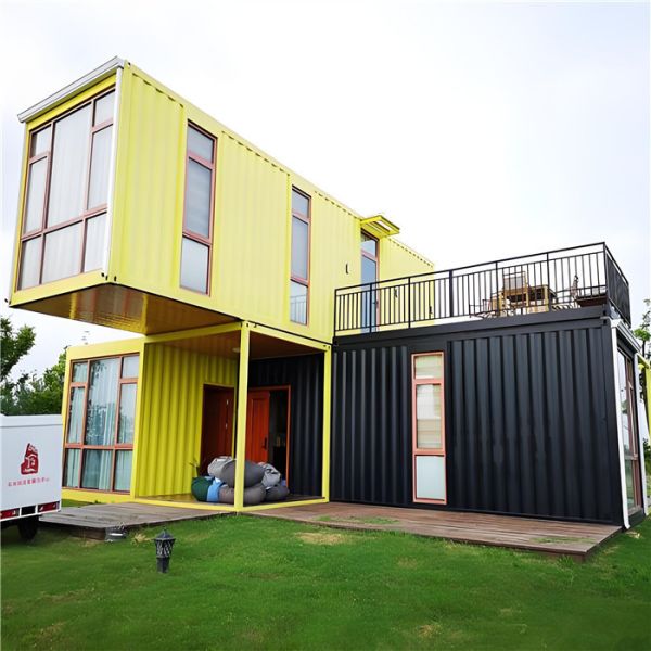 Steel Frame Prefab Container House for Backyard Workshop Storage Shed