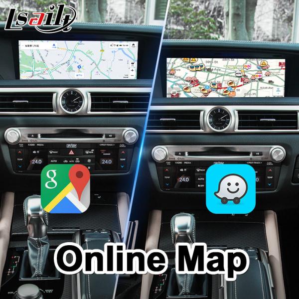 4+64GB Lsailt Lexus Interface de vídeo para GS 350 200t 300h 450h AWD F Sport 2016-2020