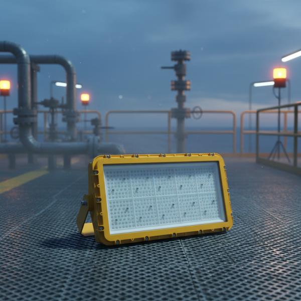 300W LED Explosion Proof Flood Light with 90° Wide Flood Beam and ATEX IIB T6 Certification