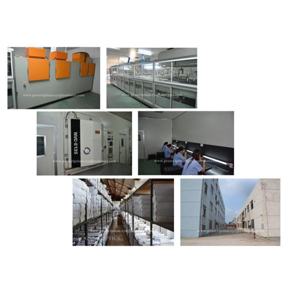 Prescription Photochromic Lenses Round Top AR Coating 1.56 Index