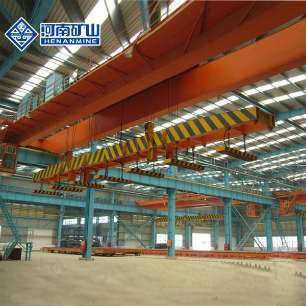 Lifting Beam Electro Magnet Double Girder Overhead Crane Q235b / Q345e Steel Material