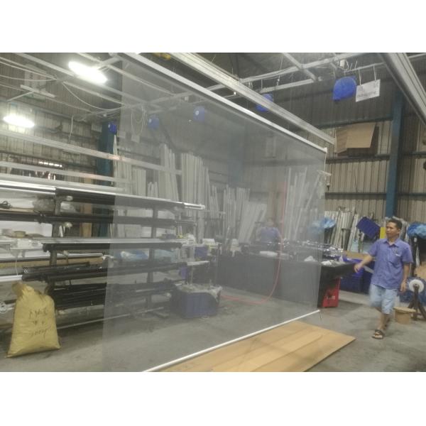 8k Moterized Holographic 3D Displays Lifting Projection Screen Tulle Curtain Wedding Outdoor