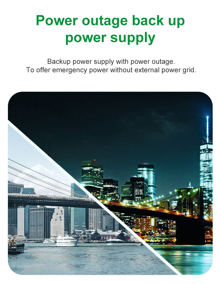 6KW&16kWh All‑in‑One Off‑Grid Solar Energy Storage System LiFePO4 Battery Built‑in Inverter 230VAC