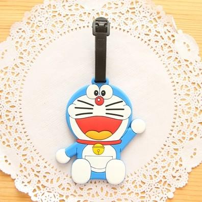 Wholesale High Quality Cute Animal Shaped PVC Luggage Tags For Kids