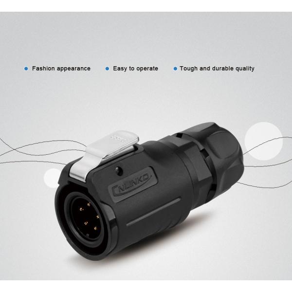 Electronic Components Wiring 26-24 AWG Male Female Waterproof Cables Connectors Quick Plastic Electric 5PIN Connectors