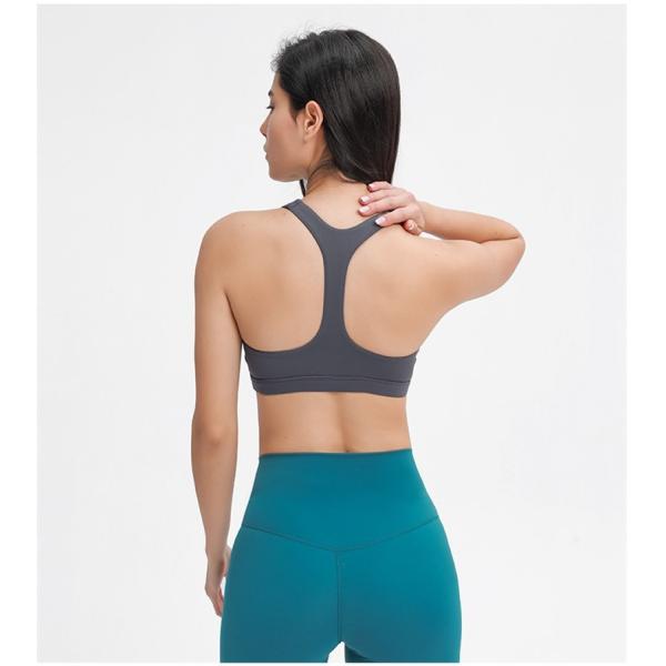 Бюстгальтер y йоги Wicking 220gsm влаги Breathable - задняя часть S m l размер