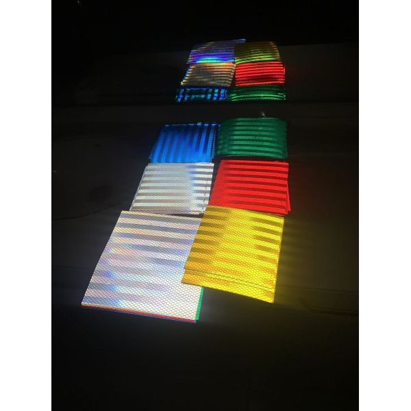 Durability 7 years fexible Acrylic High Intensity Prismatic Grade reflective film sheeting