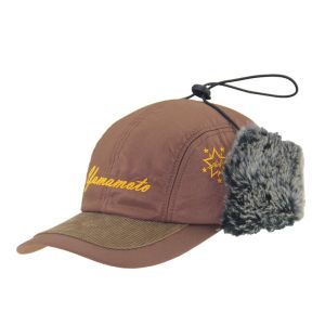 Fashionable Warmth Mens Waterproof Trapper Hat With Embroidery Logo