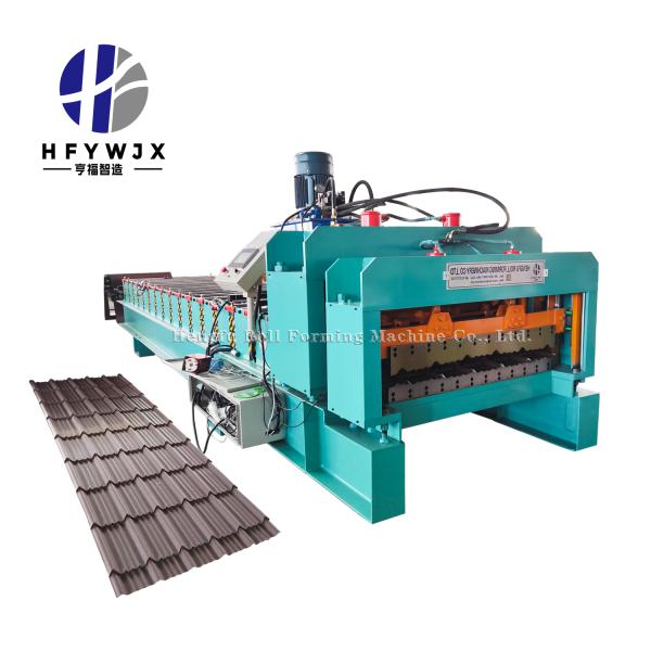 Industrial Grade 1020 Metal Roof Tile Making Machine With 400H Steel Frame