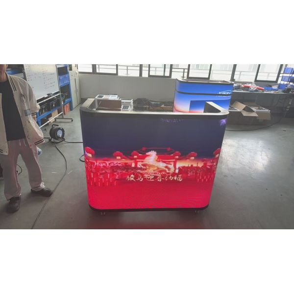 Pixel Pitch 1538mm Creative Led Display Offering Front Rear Maintenance Suitable for Indoor Corporate Signage and Displays