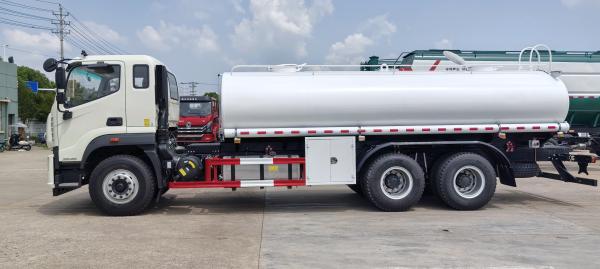 new condition diesel engine fuel bowser truck Euro 5 FOTON 6*4 fuel tanker truck  gasoline refueling truck