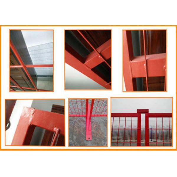 Professional Galavznied Construction Temporary Fence Powder Coated 9ft Length