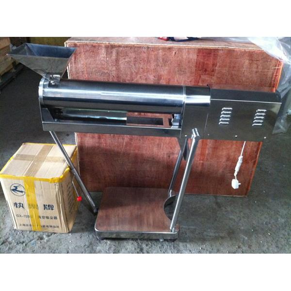 Small Stainless Steel Capsule Polishing Machine Adjustablet Speed 10000 Pcs / Min