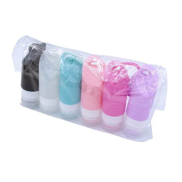 Garrafas do curso do silicone 58ML