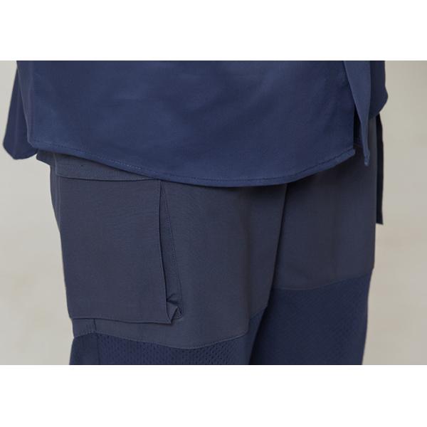 Double Stitching Safety Work Clothes High Visable Orange Jacket Bib Pants Suit