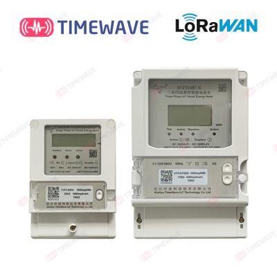 Medidor esperto da casa esperta de LoRaWAN 50Hz do medidor da energia eletrônica de fase monofásica de IoT