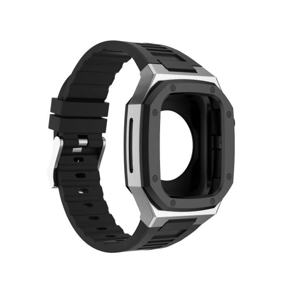Customizable Stainless Steel Apple Watch Case Waterproofing For 4/5/6/SE/7/8