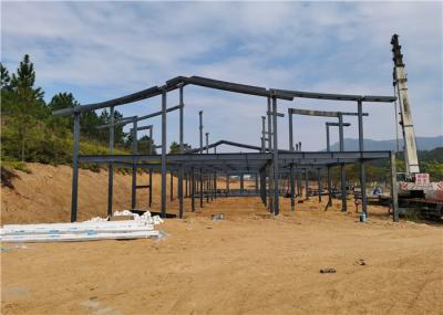 Casas da construção do aço carbono de Asphalt Shingle Q345 baixas