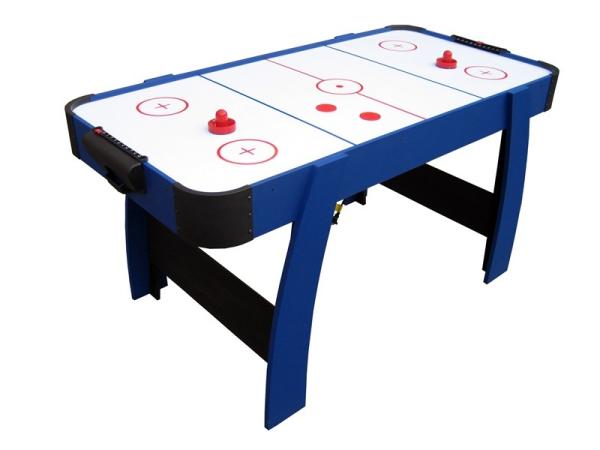 Wood 60 Inch Air Hockey Table , Color Graphics Family Ice Hockey Table
