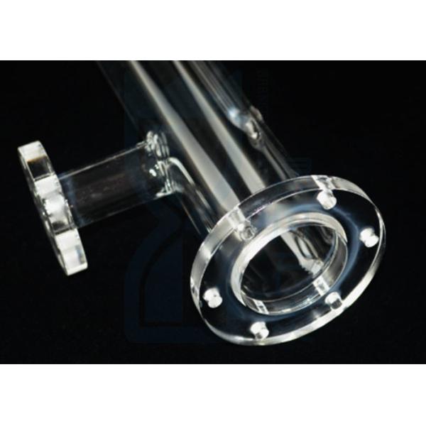 Фланец трубки кварца Morse 6,5 Sio2 2.2g/Cm3