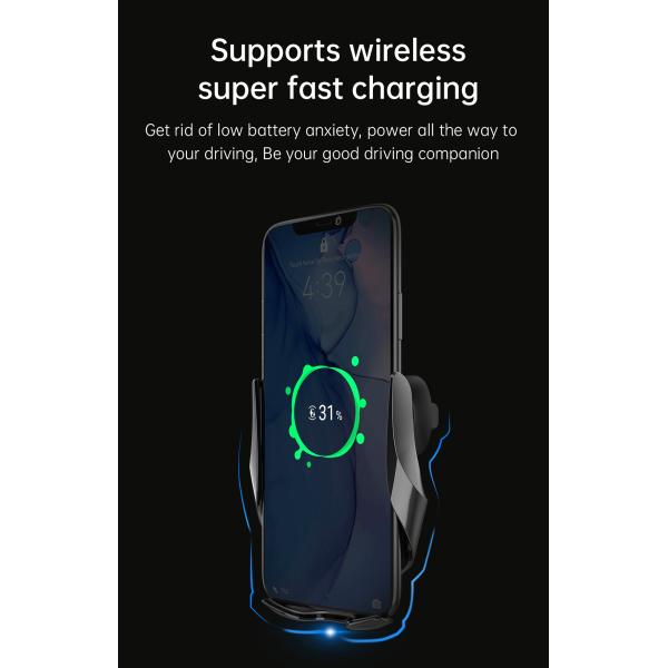 208g Qi Wireless Car Charger For Iphone Samsung 9V 1.67A