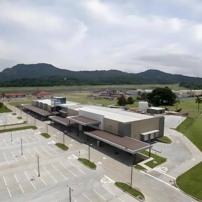 Construction de bâtiments métalliques préfabriqués pour usines industrielles