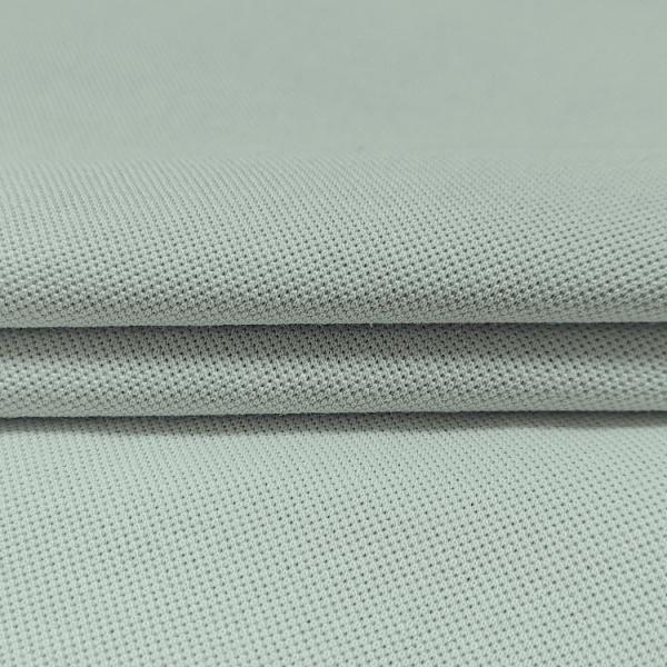 Quick Dry Pique Knit Fabrics Special Elastic Material, Solid Polyester and Cotton Pique Fabric for Sale/