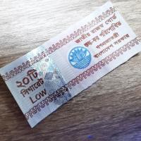 Autocollants à timbre à chaud personnalisés pour les produits et services