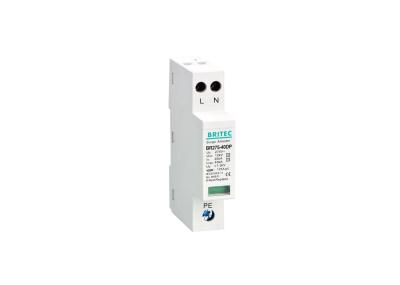 Tipo de dispositivo protetor bonde 3 protetor do impulso de impulso do relâmpago de 275V 40kA