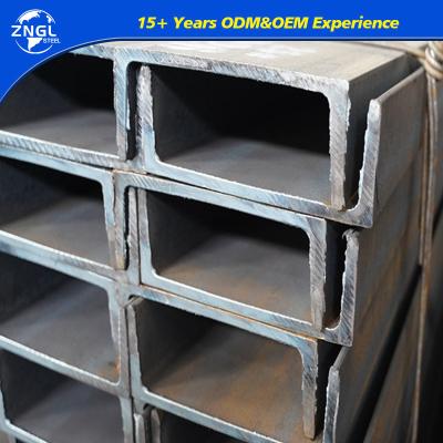 Épaisseur de la toile de 6 mm à 16 mm ASTM Standard Q235B Q355 S275jr Profil structural en acier au carbone