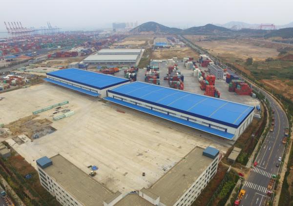 Construção pré-fabricada do metal da logística de aço do revestimento Q345