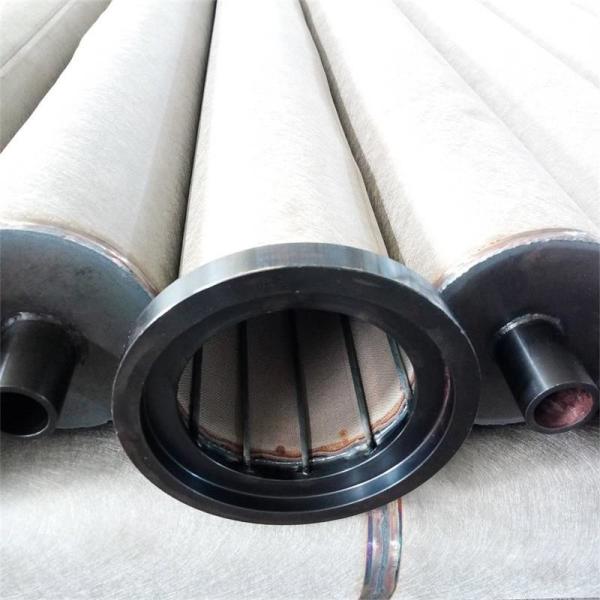 10Micron Metal Fiber Hot Gas Filter Element Electric Bag Composite Dust Removal