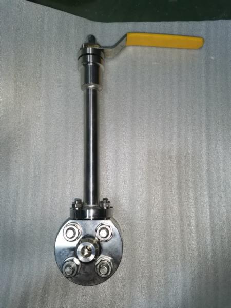 Customize 1 inch or 2 inch SS 304 stainless steel low temperature ball valve