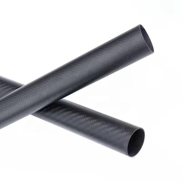 Custom 3K Carbon Fiber Tube Lightweight Sport Equipment with Durable Pattern