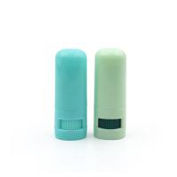 Bouteille de baume à lèvres personnalisée 7g bâton de déodorant vide bâton rouge bouteille fond de remplissage emballage en plastique cosmétique réutilisable