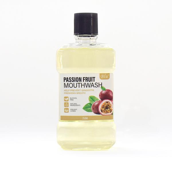 Antibacteriano orgânico não alcoólico Cuidados com a saúde oral Sabor de frutas 250 ml Cuidados com a saúde das gengivas